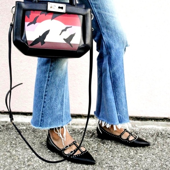 ✔️SOLD ✔️GIVENCHY Piper Stud Ballerina Flats - Picture 8 of 8